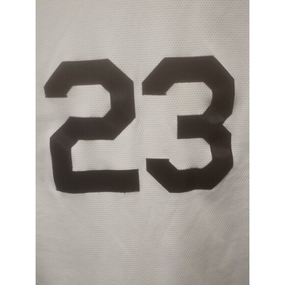 VTG Air Jordan Michael Jordan #23 Men White Stitched Basketball Jersey 2XL - Picture 7 of 13